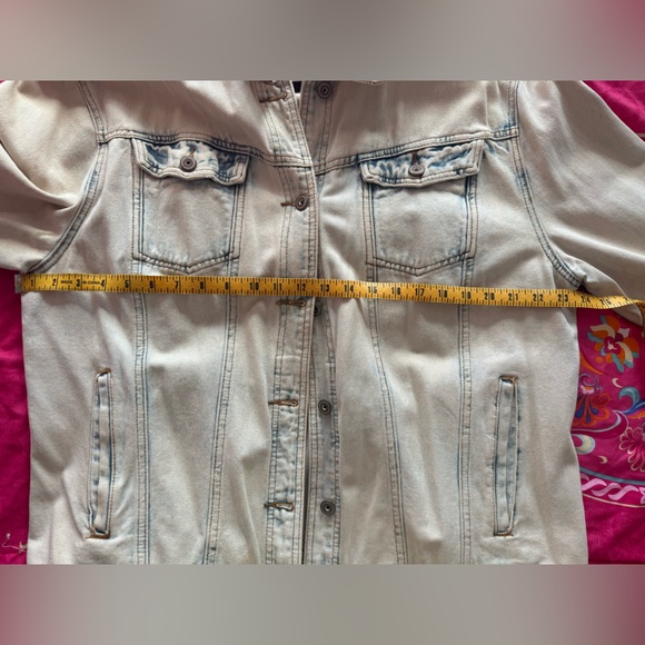 Graphic Denim Jacket with Pop Art Design - Picture 7 of 7